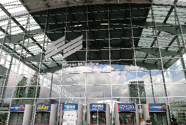 выставка солнечной энергии в Мюнхене, Германия
