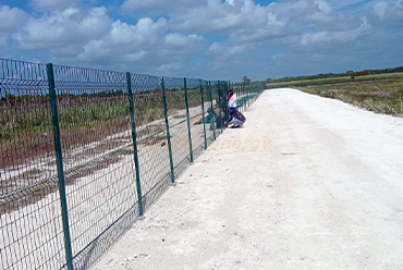 UISOLAR Supplies Solar Fencing System for Multiple Solar Projects in Belize